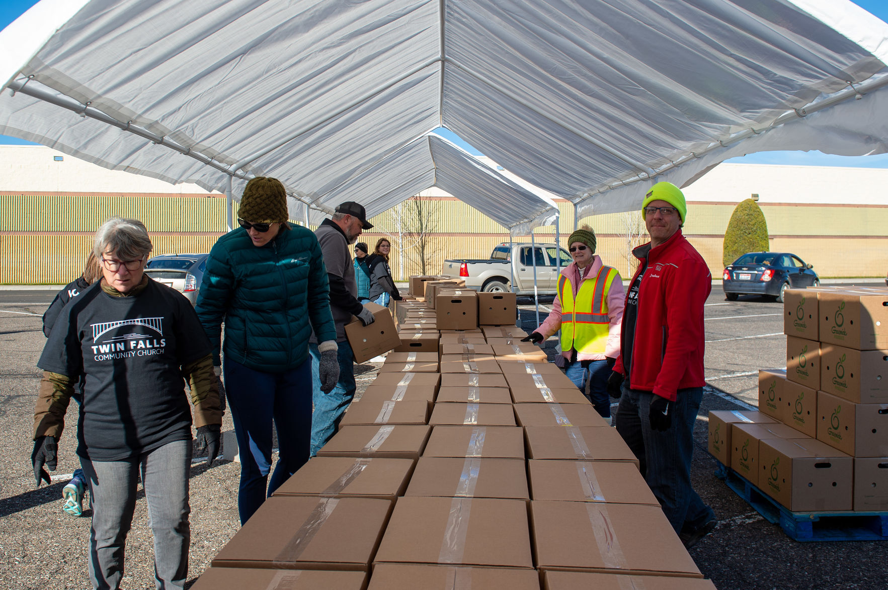 Free food giveaway